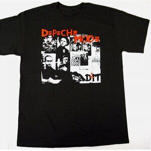 DEPECHE MODE T-shirt Distressed 101 Album Cover Tee Rock Shirt Short Sleeve New